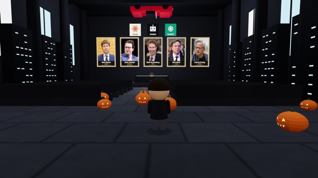 Online World 안의 로컬호스트 서울 역삼 3D 풍경