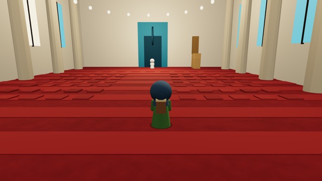 Online World 안의 서울중앙성원 이태원 3D 풍경